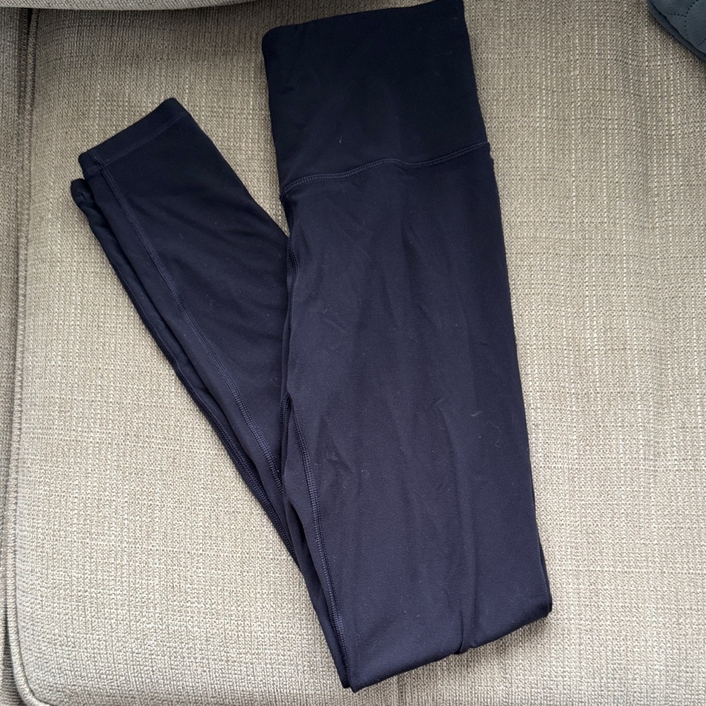 Athleta Ultra High Rise Navy Tights
